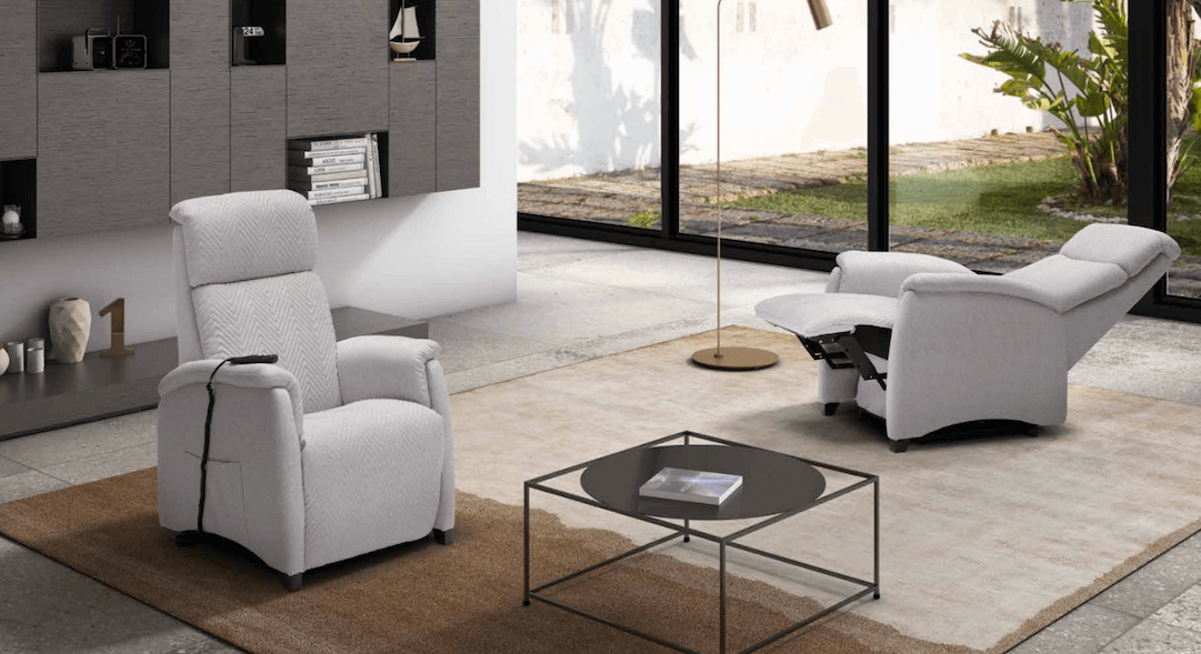 Poltrona relax elettrica Asia con kit batteria e Dispositivo Medico, pronta consegna online.