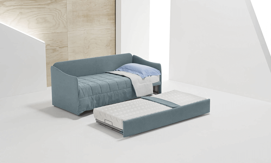 divano letto per camerette e piccoli spazi Britannia di Tino Mariani