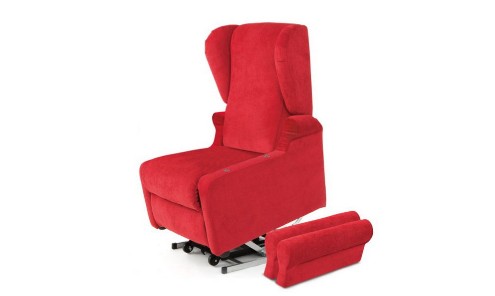 Poltrona Relax Bergè Compact con Braccioli Estraibili Artigianale Tino Mariani