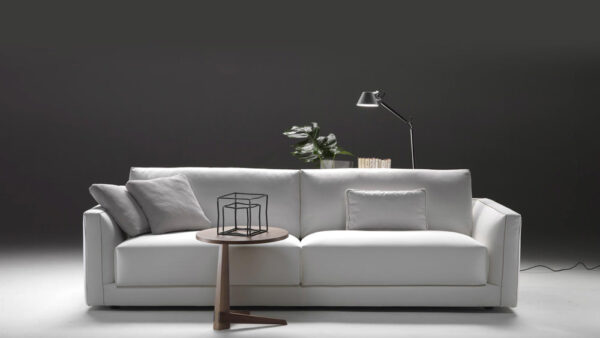 Divano angolare moderno Melbourne con chaise longue e design elegante, fornito da Tino Mariani a Lissone in provincia di Monza e Brianza.