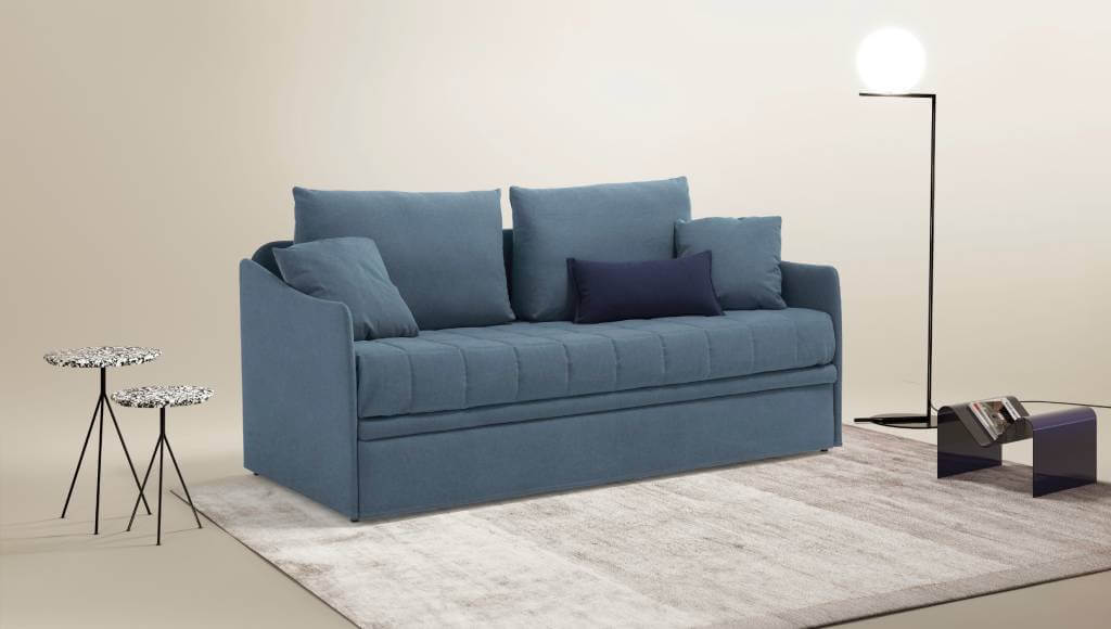 Divano letto Britannia artigianale Tino Mariani, esempio di qualità e comfort Made in Italy