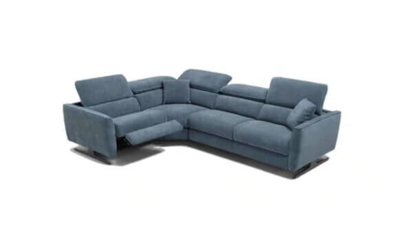Divano Relax Angolare Con Piedini Alti