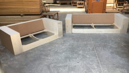 strutture divani su misura in legno massello tino mariani