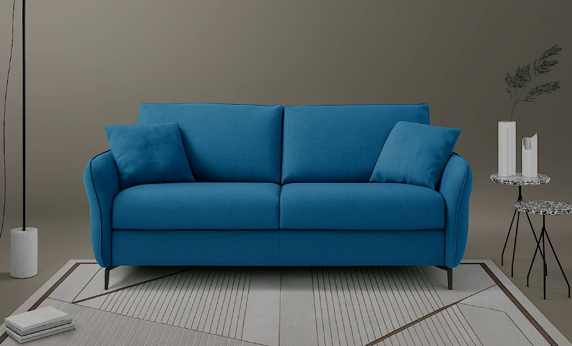Divano Letto Elegance con Piedini Alti in Promozione 2025 – Offerte Tino Mariani Pronta Consegna