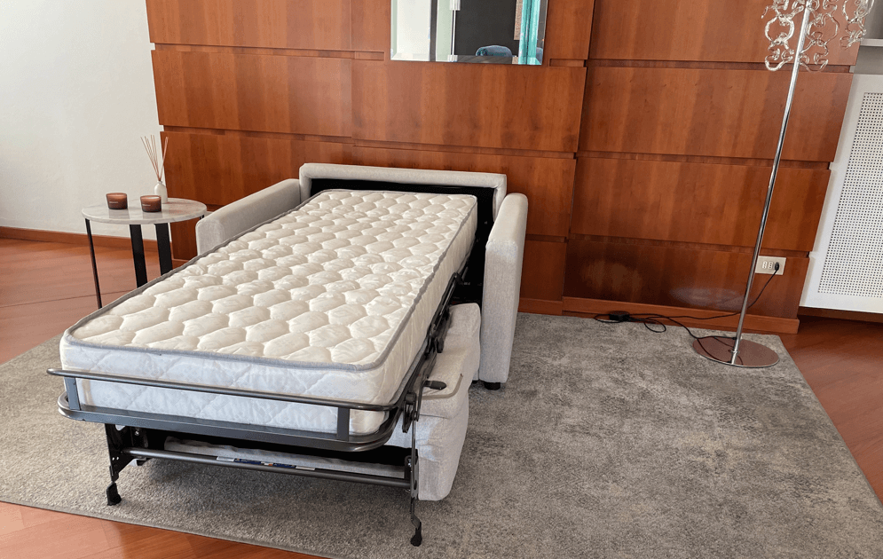 Poltrona Letto Salvaspazio Oslo Aperta Tino Mariani