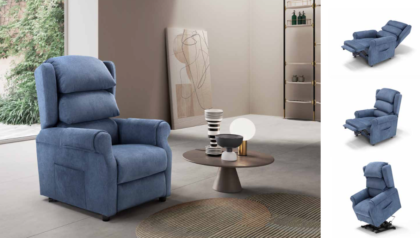 Poltrone relax legge 104 alzapersona con IVA agevolata 4% in pronta consegna