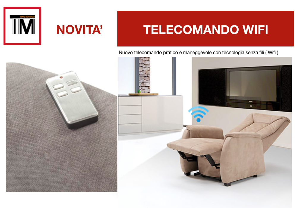 Comando Wifi Per Poltrone Relax Tino Mariani