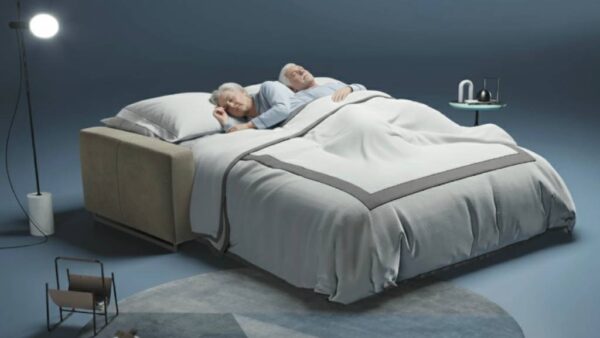 Divano Letto Comodo per Anziani con Rete Ortopedica - Comfort e Supporto