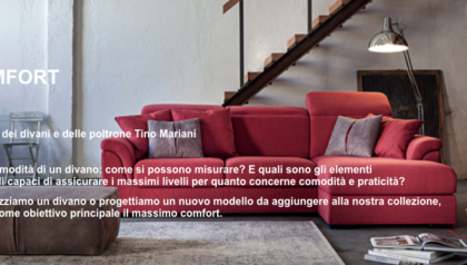 Divani Personalizzati Confortevoli Tino Mariani