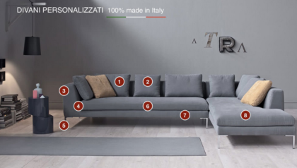 Divani Su Misura E Personalizzati Tino Mariani