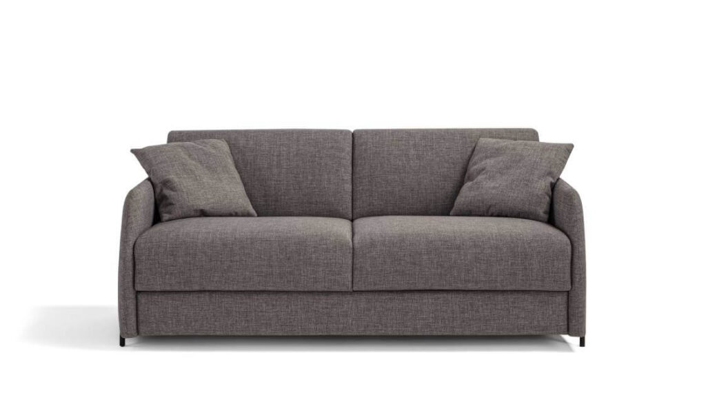 Offerta divano letto salvaspazio Line 177x103 con braccioli stretti e materasso 140x197 h17 – Tino Mariani