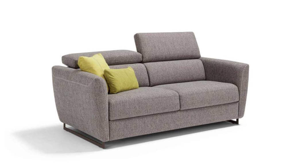 Divano Letto Con Materasso Alto E Rete A Doghe In Legno Modular Pro Tino Mariani