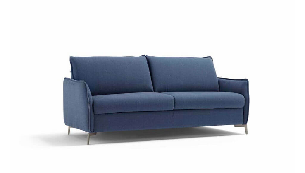Divano Letto In Tessuto Blu Elegance Pronta Consegna Tino Mariani