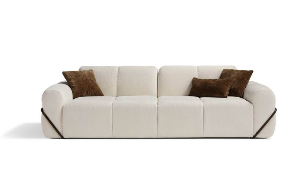 Divano letto moderno di design Sky in tessuto – Tino Mariani