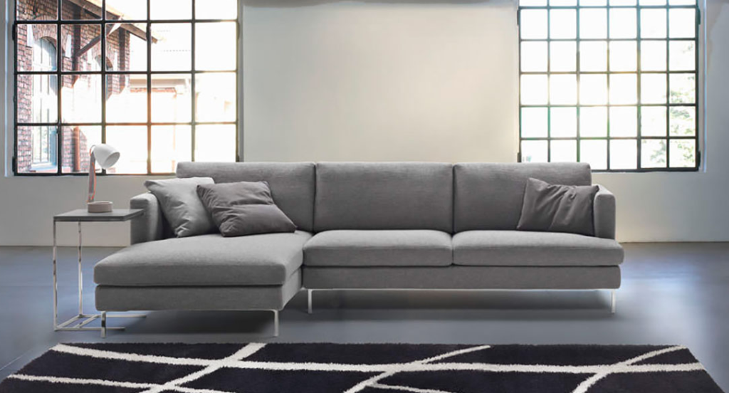 Divano Moderno Con Chaise Longue Manhattan Tino Mariani