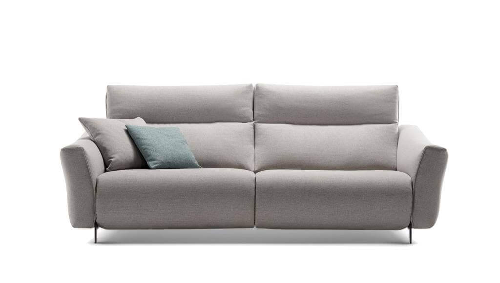 Divano Relax 3 Posti Ibiza In Tessuto Anti Macchia Tino Mariani