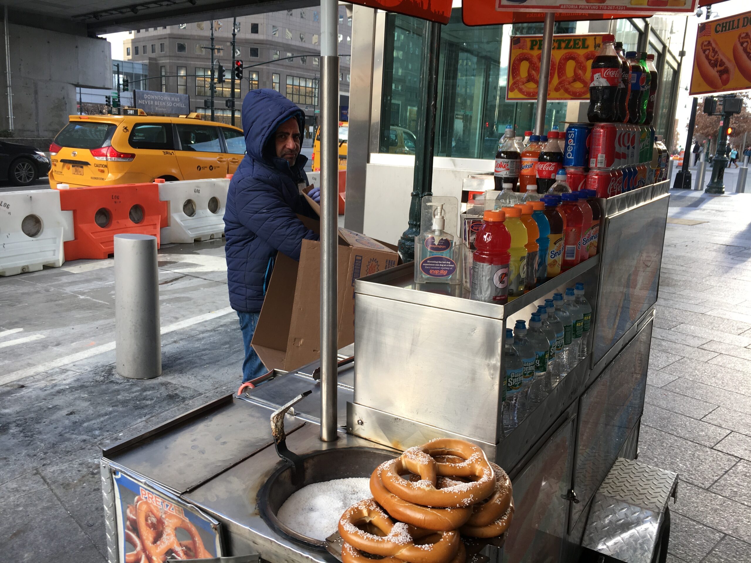 Hot Dog In Centro Manhattan