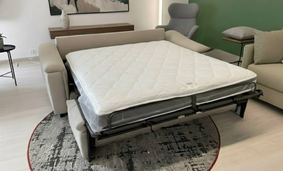 Materasso Memory 18 cm per Divano Letto Azzorre con Rete a Doghe – Tino Mariani