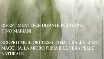 Miglior Rivestimento Per Divani e Poltrone di Tino Mariani