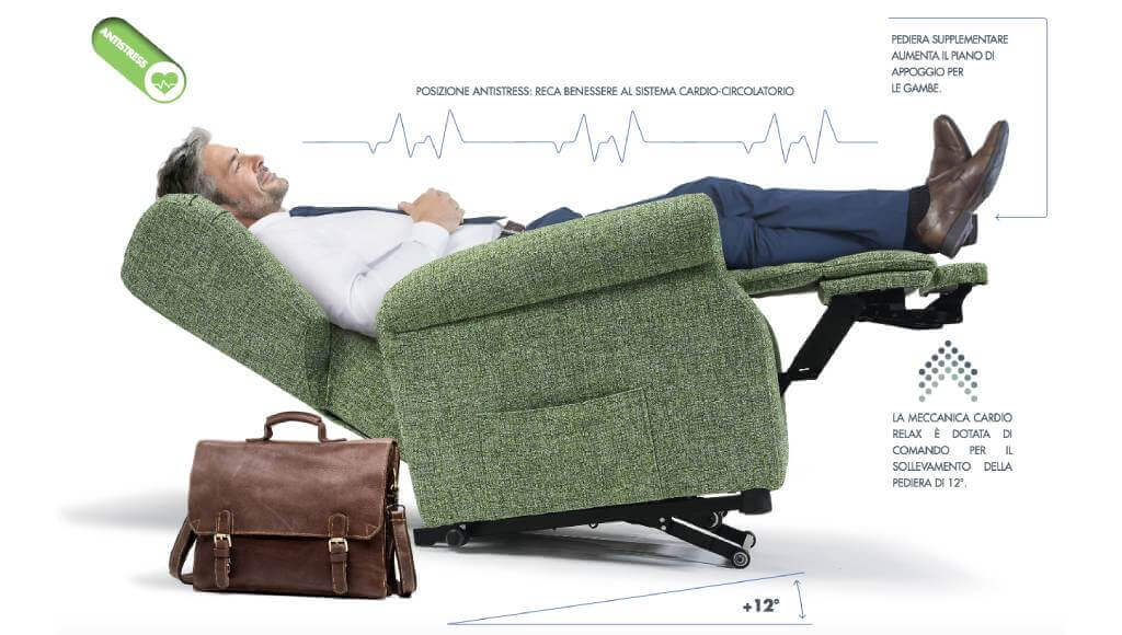 Poltrona Cardio Relax Bergè Compact Tino Mariani