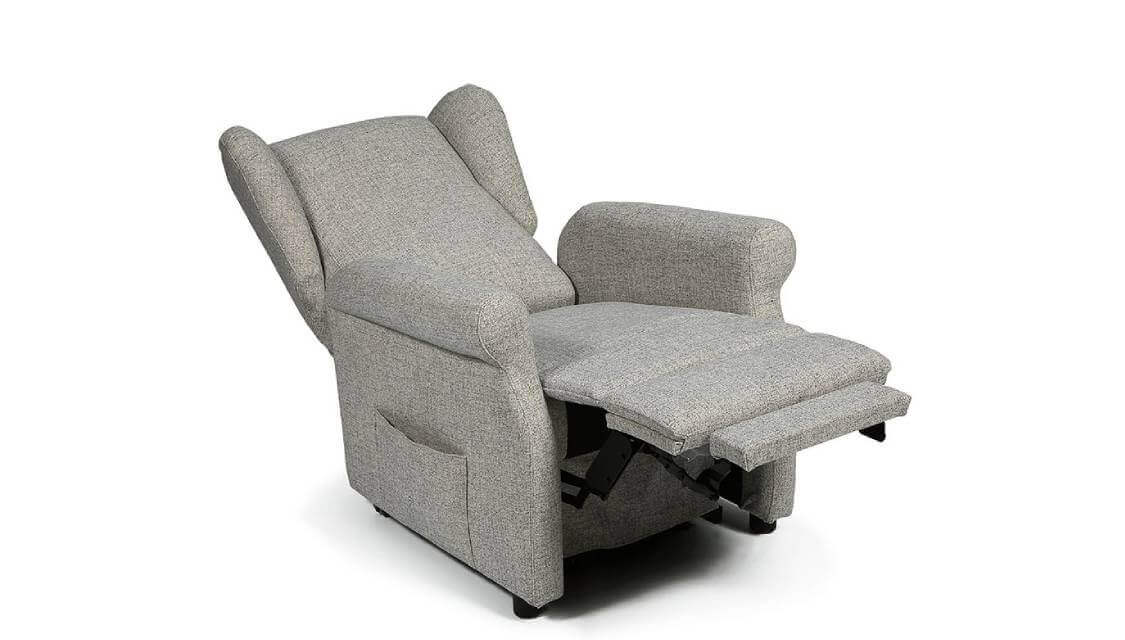 Poltrona Cardio Relax Con Doppia Pediera Dispositivo Medico Tessuto Anti Macchia Tino Mariani