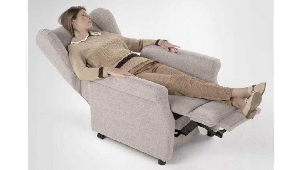 Poltrona Relax Bergè Compact Con Doppia Pediera Tino Mariani