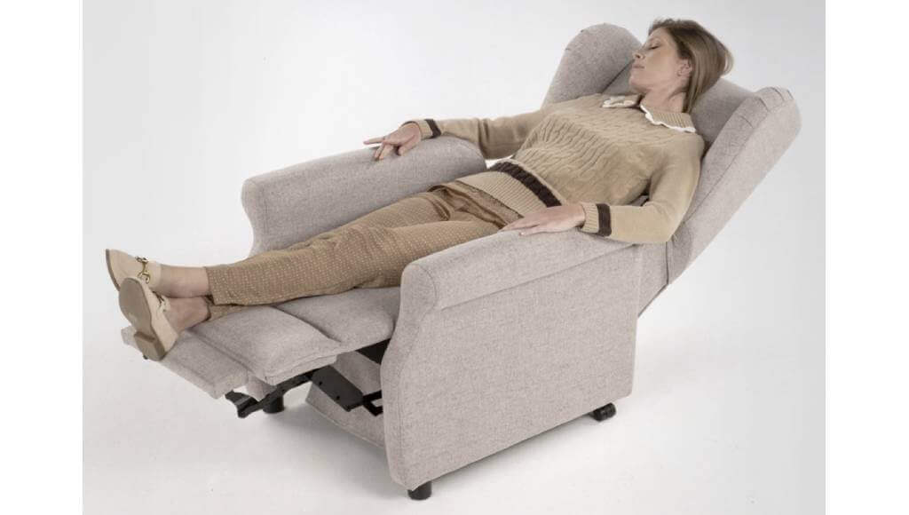Poltrona Relax Bergè Compact Con Doppia Pediera Tino Mariani