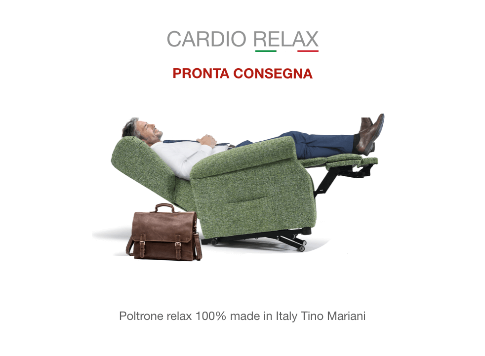 Poltrona ortopedica Cardio Relax per anziani disponibile a Monza e Milano