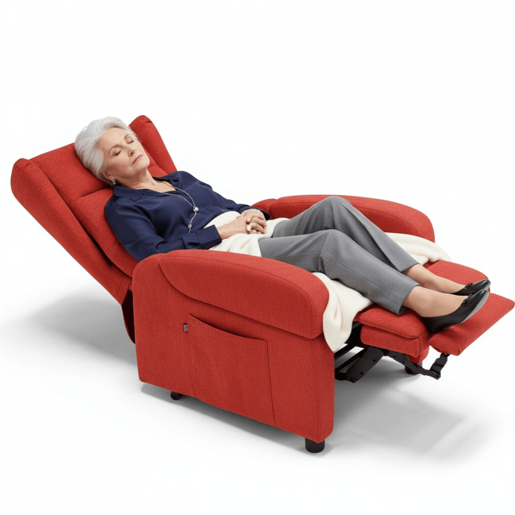 Poltrona Relax Reclinabile Per Riposo e Sonno Tino Mariani