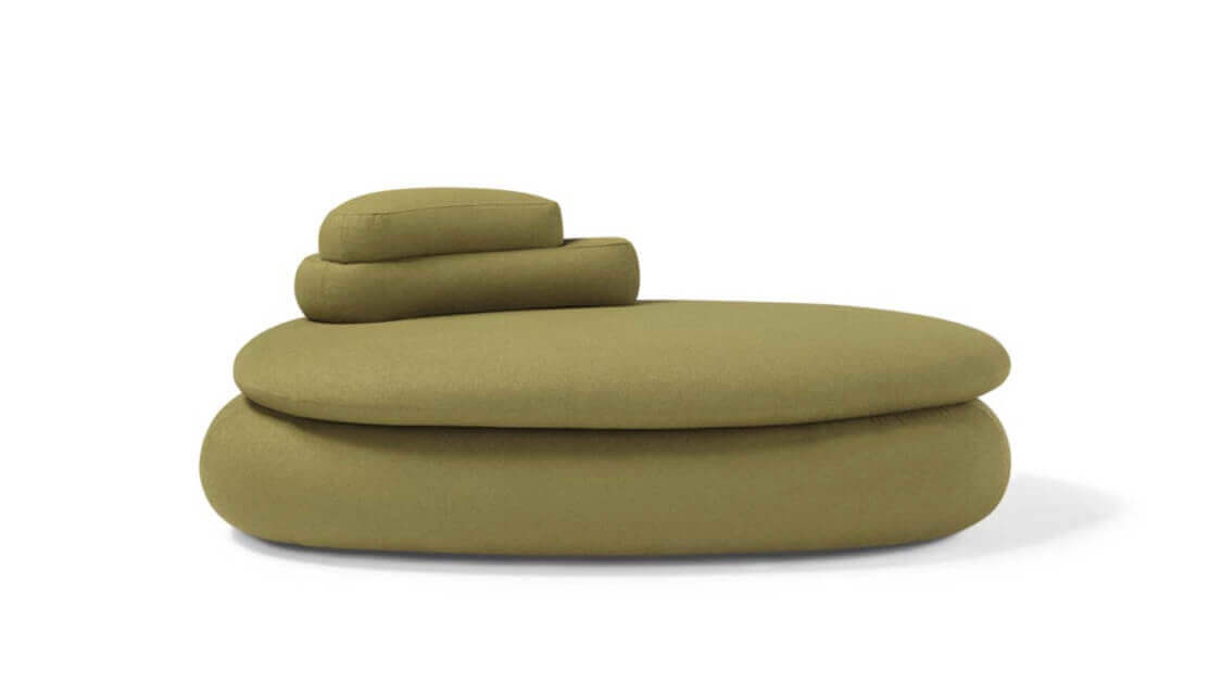Pouf letto trasformabile con contenitore modello Stone Tino Mariani