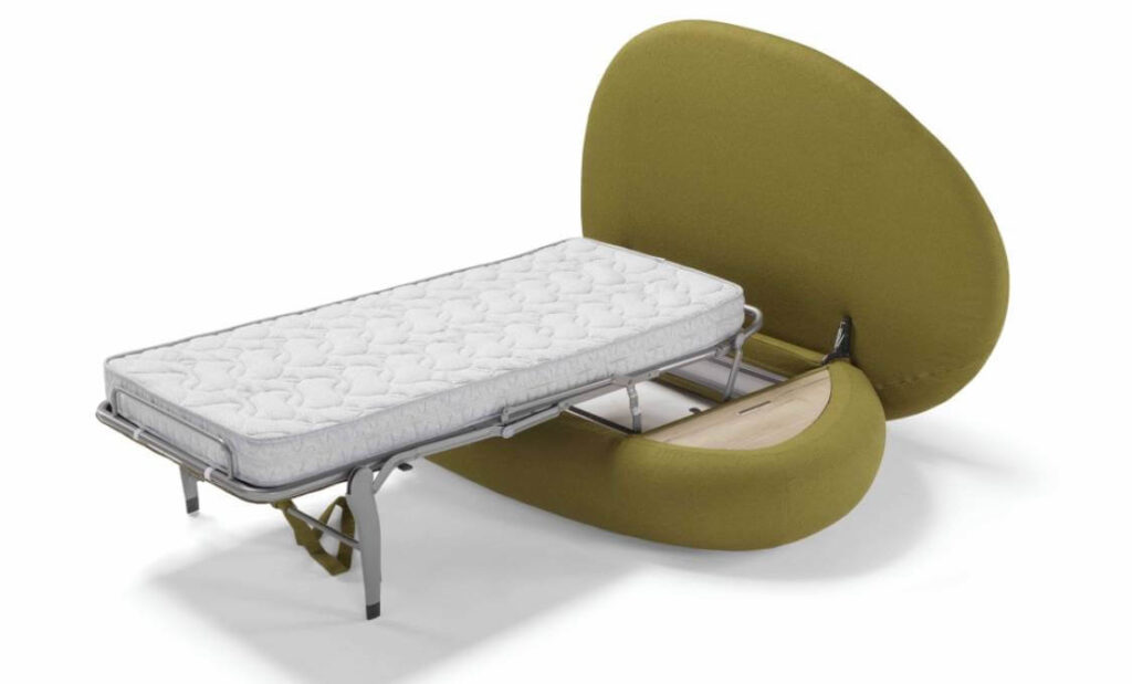 Pouf Letto Trasformabile Di Design Stone Tino Mariani