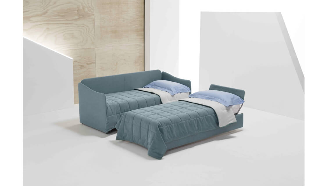 Promozione Divano Letto Singolo Con Secondo Letto Britannia Tino Mariani